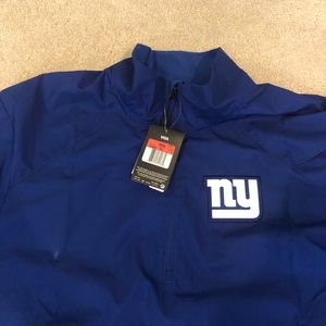 New York Giants Short Sleeve Rain Proof Jacket
